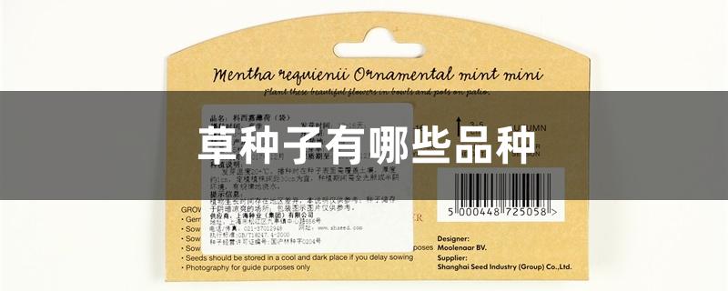 草种子有哪些品种 草种子有哪些品种