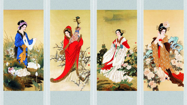 四大美女所代表的花 四大美女所代表的花