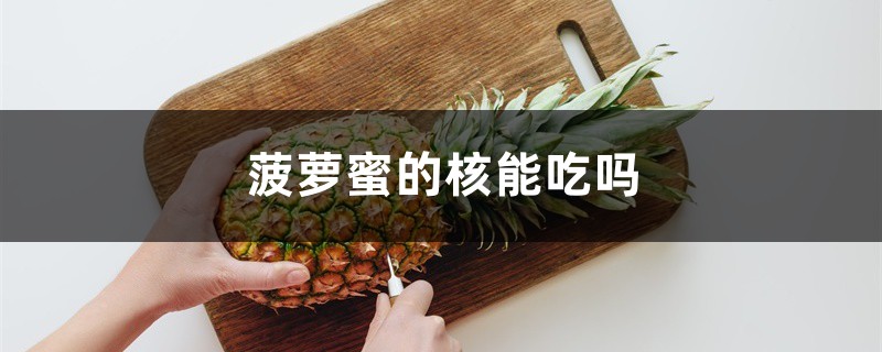菠萝蜜的核能吃吗 菠萝蜜的核能吃吗